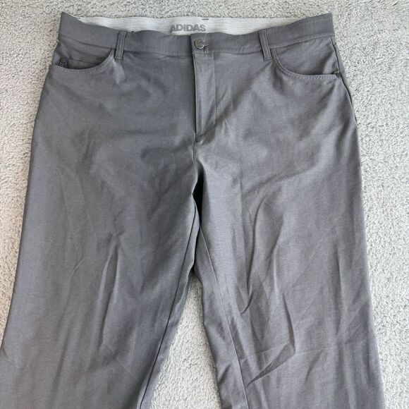Adidas Pants Mens 38x32 Grey Golf Athletic Stretch Ultimate 365 Performance - Picture 2 of 11